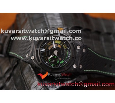 1:1 LINDE WERDELIN SPIDOLITE TECH II GREEN  REAL FORGED CARBON FROM " KW "