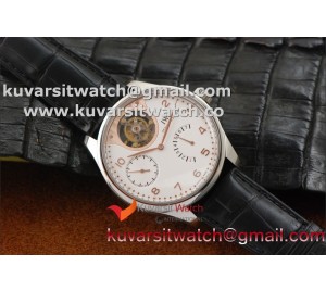 IWC PORTUGUESE REAL TOURBILLON MYSTERE SS WHITE/RG DIAL BEST EDITION FROM "TF"