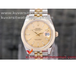 DATEJUST 40MM 18K YG WRAPPED 3A BEST EDITION YELLOW GOLD DIAL ON NEW VERSION JUBILEE BRACELET