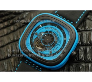 SEVENFRIDAY  P1-4  1:1 BEST VERSION WITH MIYOTA  82S7  BLUE DIAL